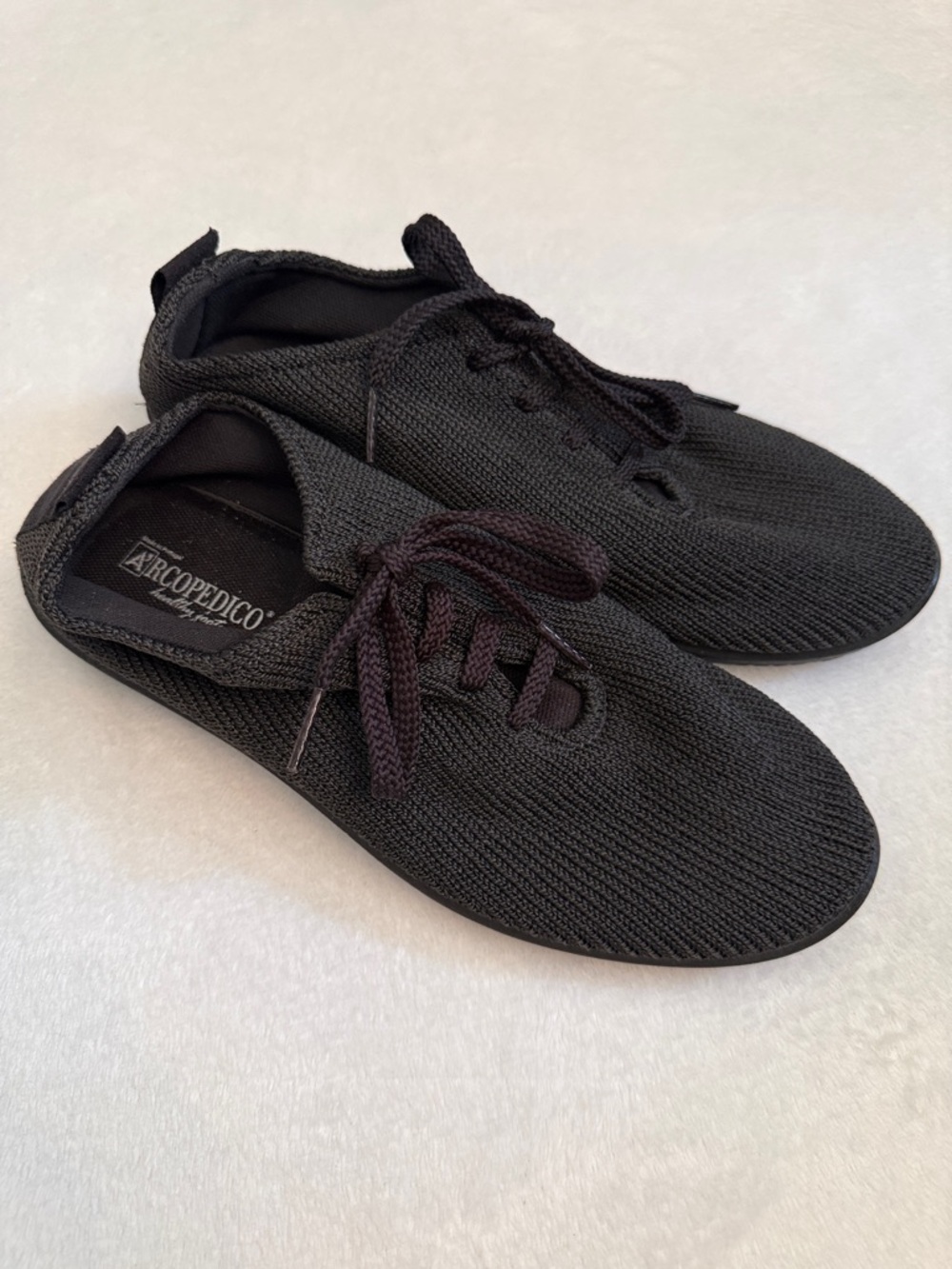 Arcopedico | LS Knit Shocks Vegan Walking Sneakers Black (EU 41 / US 9.5-10) - Picture 13 of 13